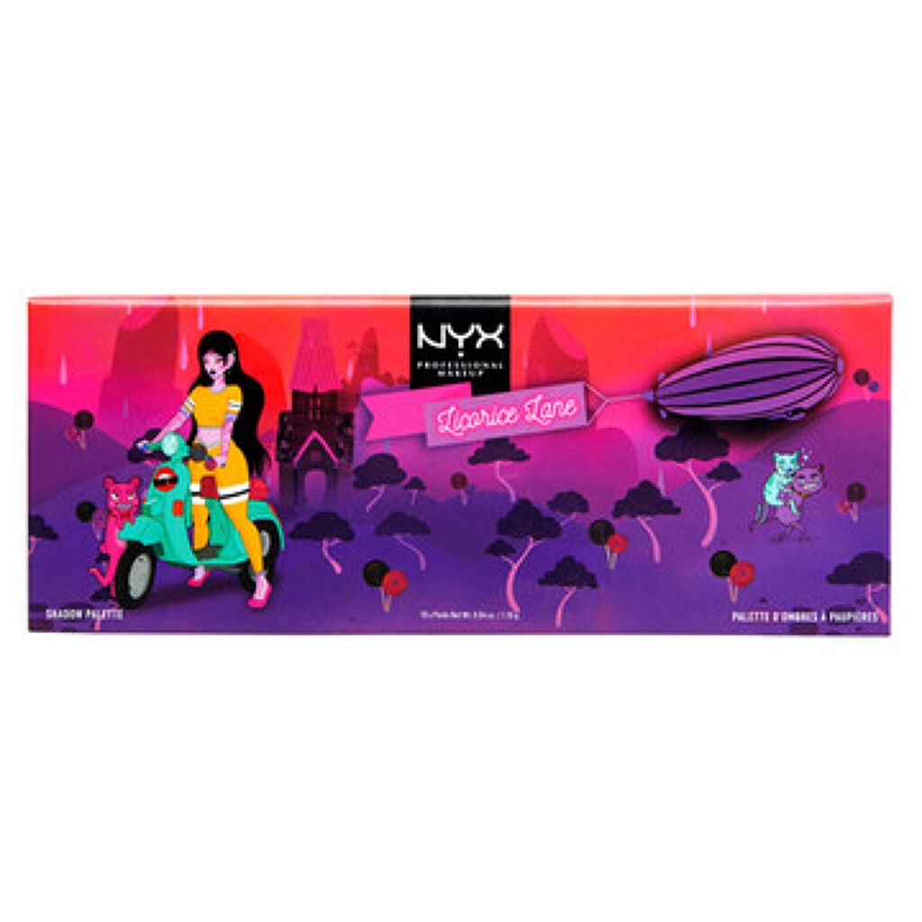 リコリスレーン シャドウパレット NYX Professional Makeup