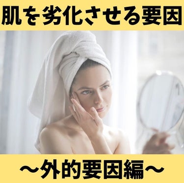 Mii on LIPS 「肌を劣化させる要因〜外的要因編〜次の投稿では内的要因を投稿しま..」（1枚目）