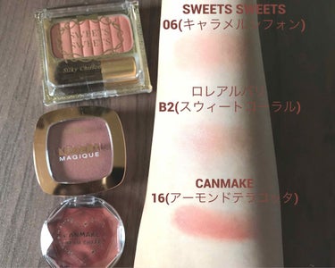 ブラッシュパレット/e.l.f. Cosmetics/パウダーチークを使ったクチコミ（2枚目）