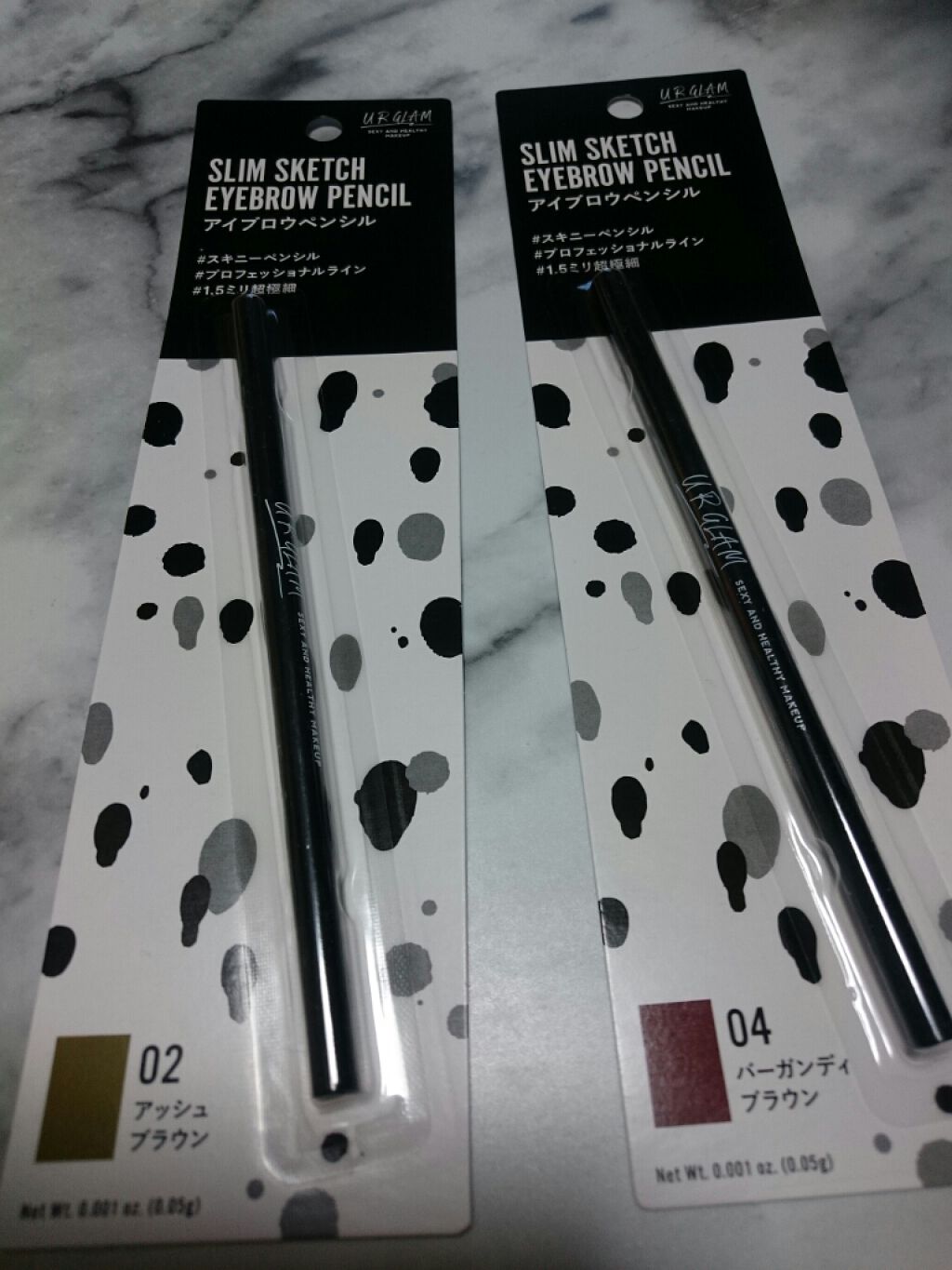 スリムスケッチアイブロウペンシル/U R GLAM/アイブロウペンシルを使ったクチコミ(1枚目)