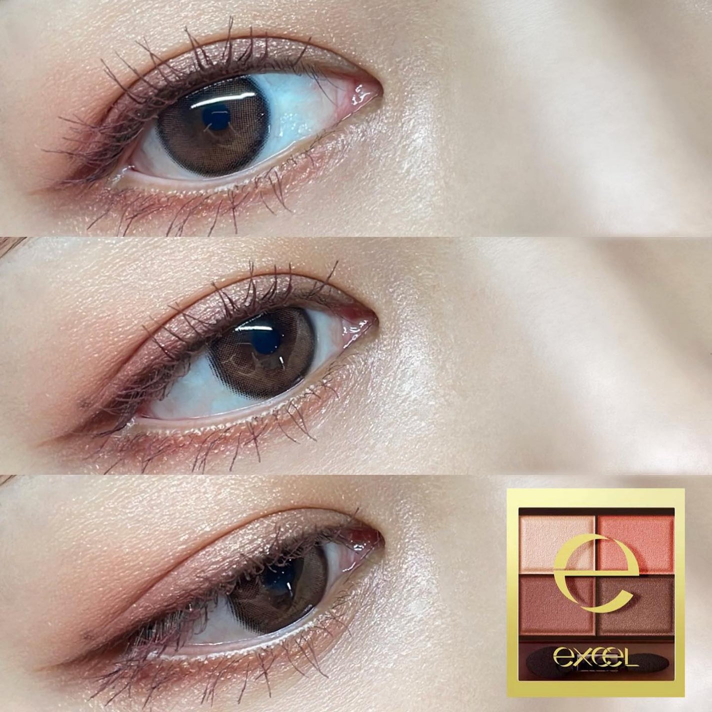 スキニーリッチシャドウ/excel/アイシャドウパレットを使ったクチコミ(1枚目)