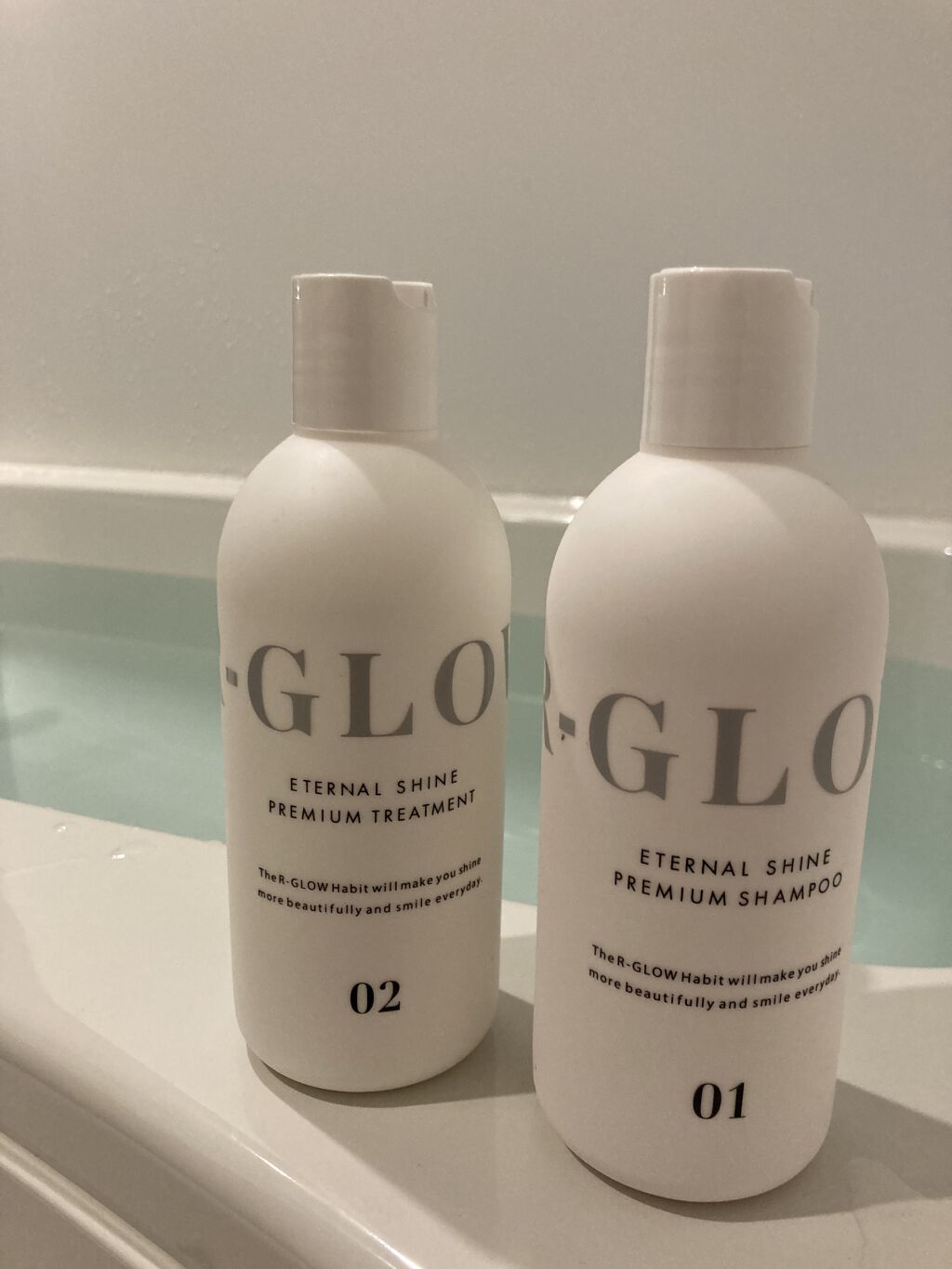 R-GLOWシャンプー/R-GLOW/市販シャンプーを使ったクチコミ（1枚目）