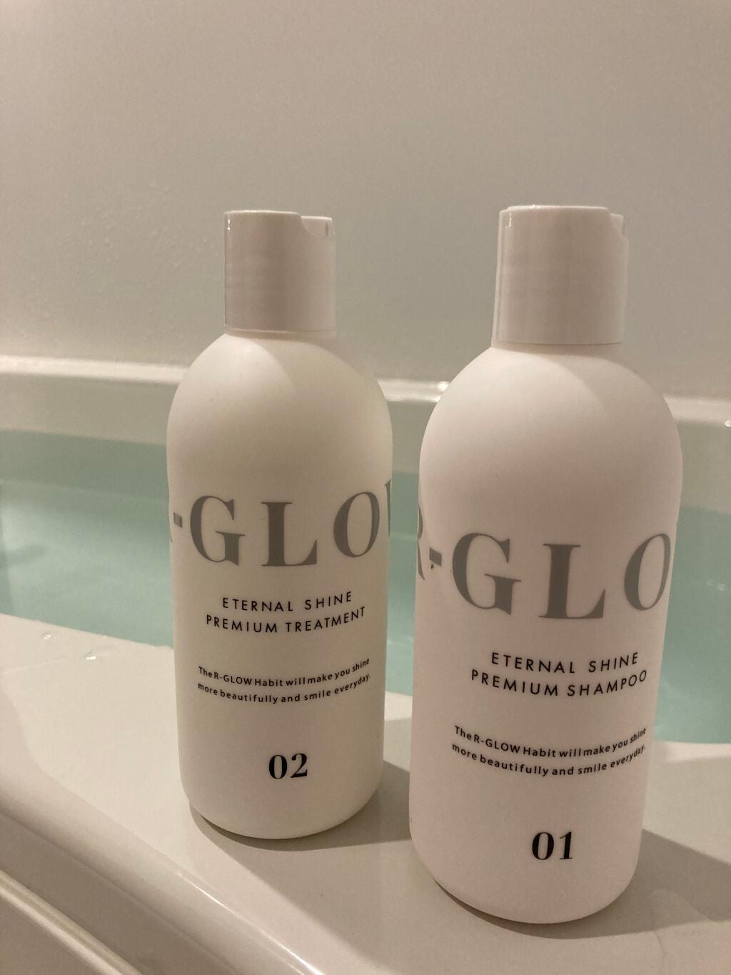 R-GLOWシャンプー/R-GLOW/市販シャンプーを使ったクチコミ(1枚目)