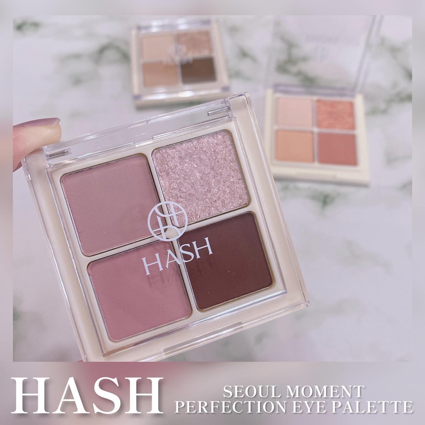 ソウルモーメントパーフェクトアイパレット/HASH/アイシャドウパレットを使ったクチコミ(1枚目)