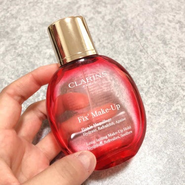 フィックス メイクアップ/CLARINS/ミスト状化粧水を使ったクチコミ（1枚目）