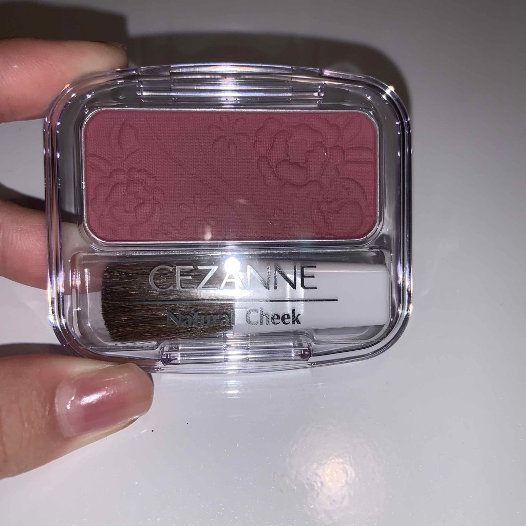ナチュラル チークN/CEZANNE/パウダーチークを使ったクチコミ（1枚目）
