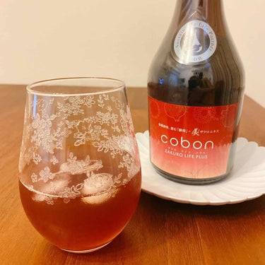 COBON コーボンマーベルのクチコミ「.
.
酵母飲料を作り続けて70年のcobon《コーボン》からザクロ配合が登場したので、飲んで.....」（2枚目）