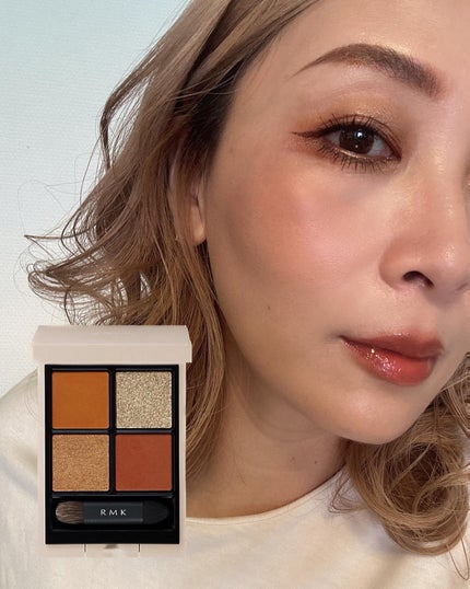 RMK シンクロマティック アイシャドウパレット/RMK/アイシャドウパレットを使ったクチコミ(10枚目)
