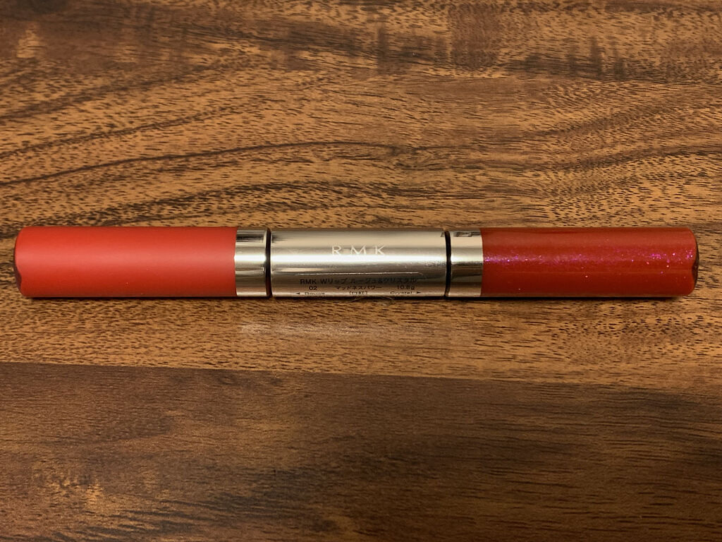 Wリップ ルージュ&クリスタル/RMK/リップグロスを使ったクチコミ（1枚目）