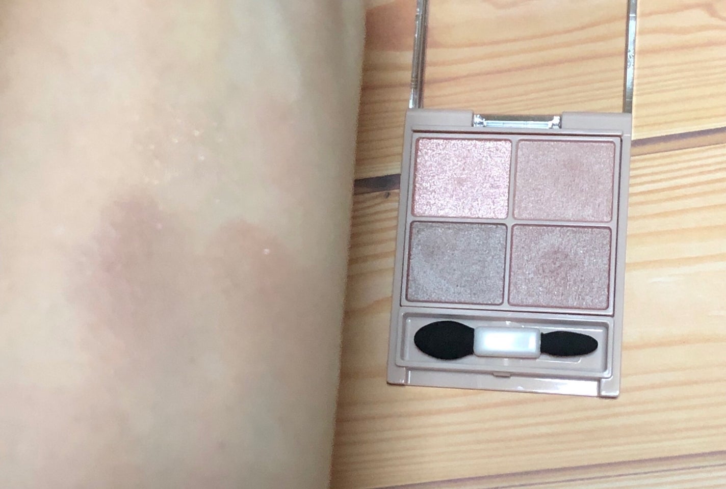 シルキースフレアイズ(マットタイプ)/キャンメイク/アイシャドウパレットを使ったクチコミ(2枚目)