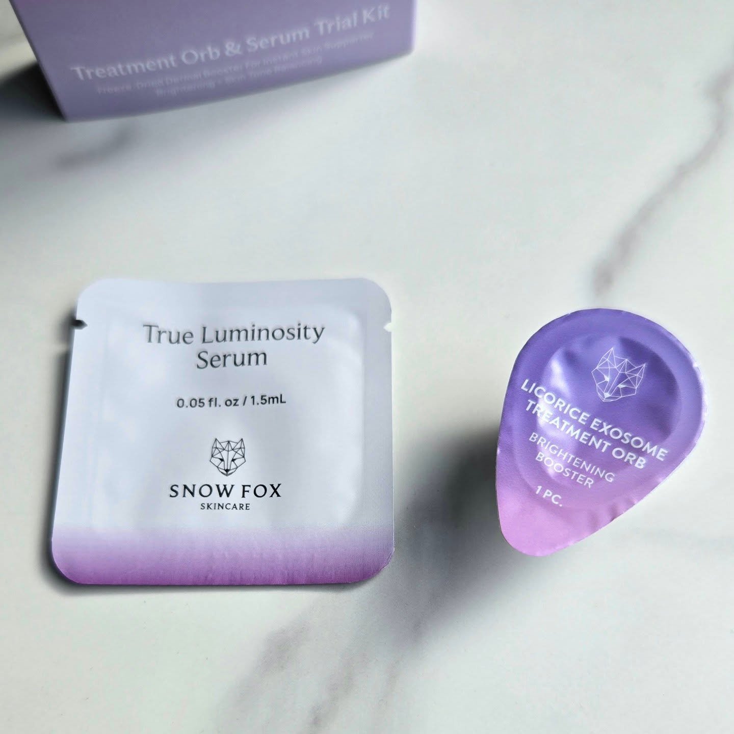 ブライトニング ブースターボール/SNOW FOX SKINCARE/美容液を使ったクチコミ（2枚目）