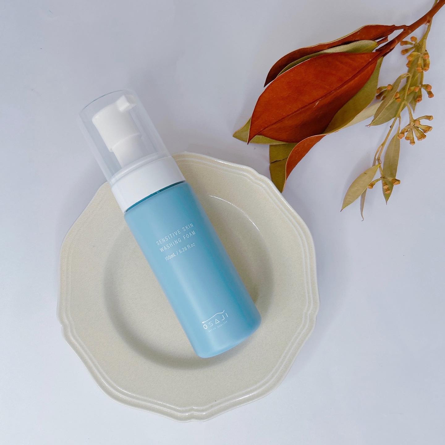 センシティブ スキン ウォッシングフォーム/OSAJI/泡洗顔を使ったクチコミ（1枚目）