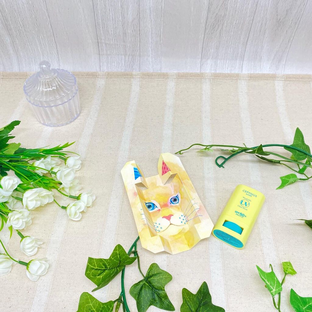 ウォッシャブル UV クリアスティック/CEPYNUS MORE(セピナス モア)/日焼け止めスティックを使ったクチコミ（3枚目）