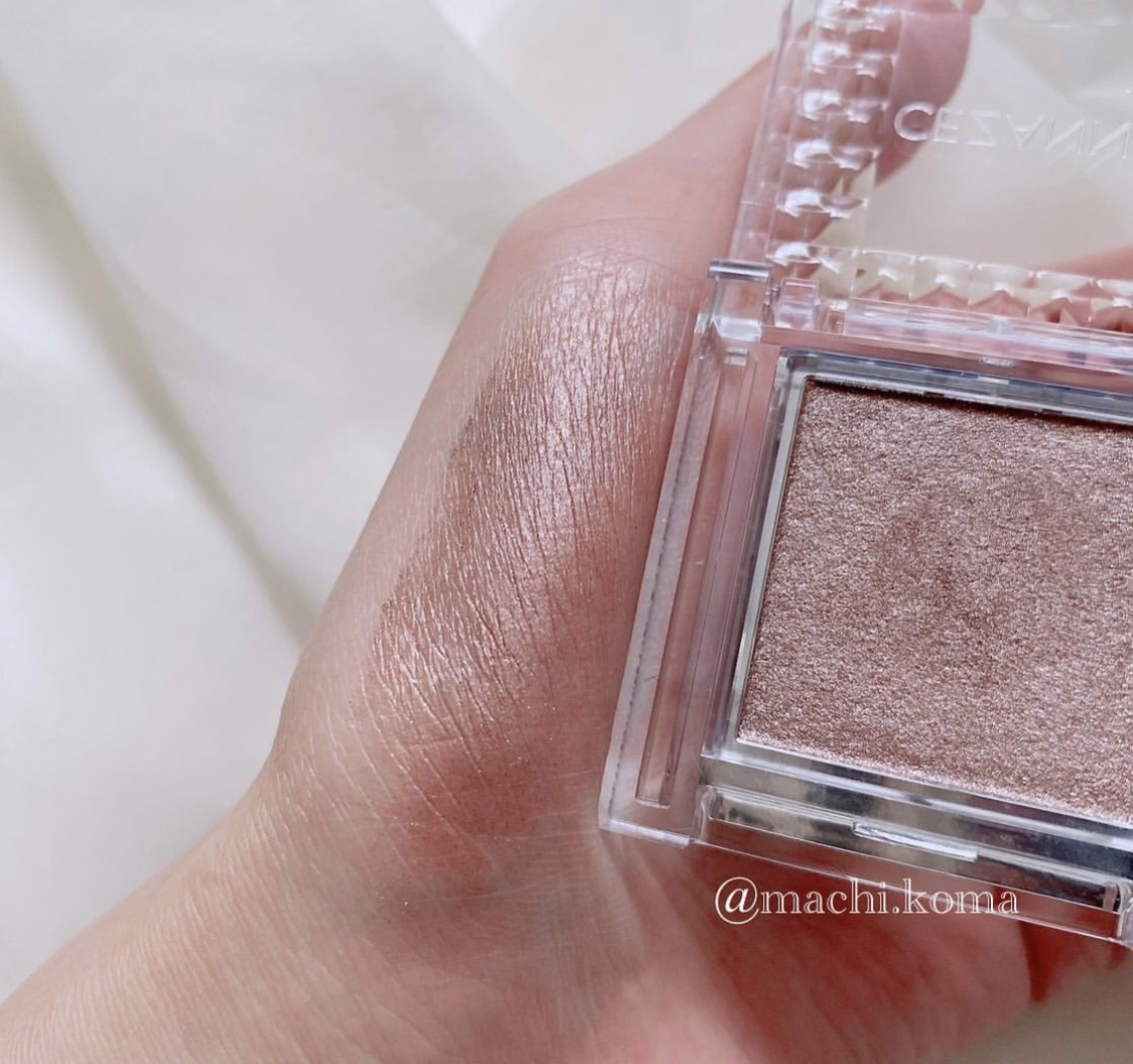 シングルカラーアイシャドウ 09 グレイッシュブラウン/CEZANNE/単色アイシャドウを使ったクチコミ（3枚目）