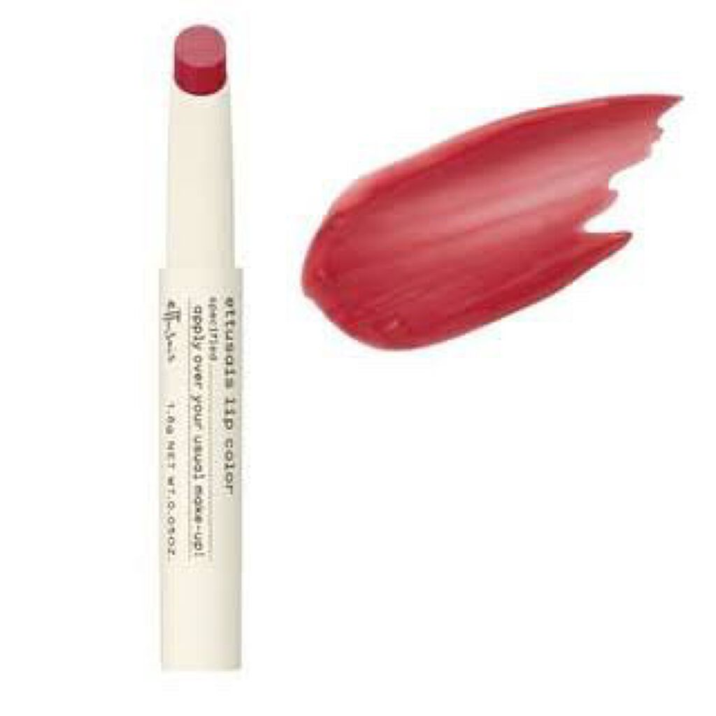 リップカラー 02 フレッシュピーチ/ettusais/口紅を使ったクチコミ（2枚目）