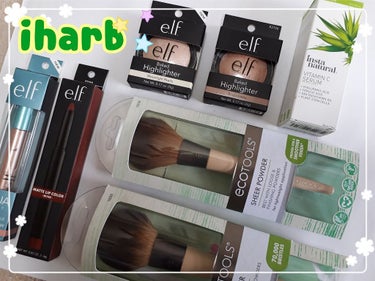 e.l.f. Cosmetics マットリップカラーのクチコミ「〔iharb購入品〕

たまに購入したくなるiharb。
今回はecotoolsのブラシが気に.....」（1枚目）