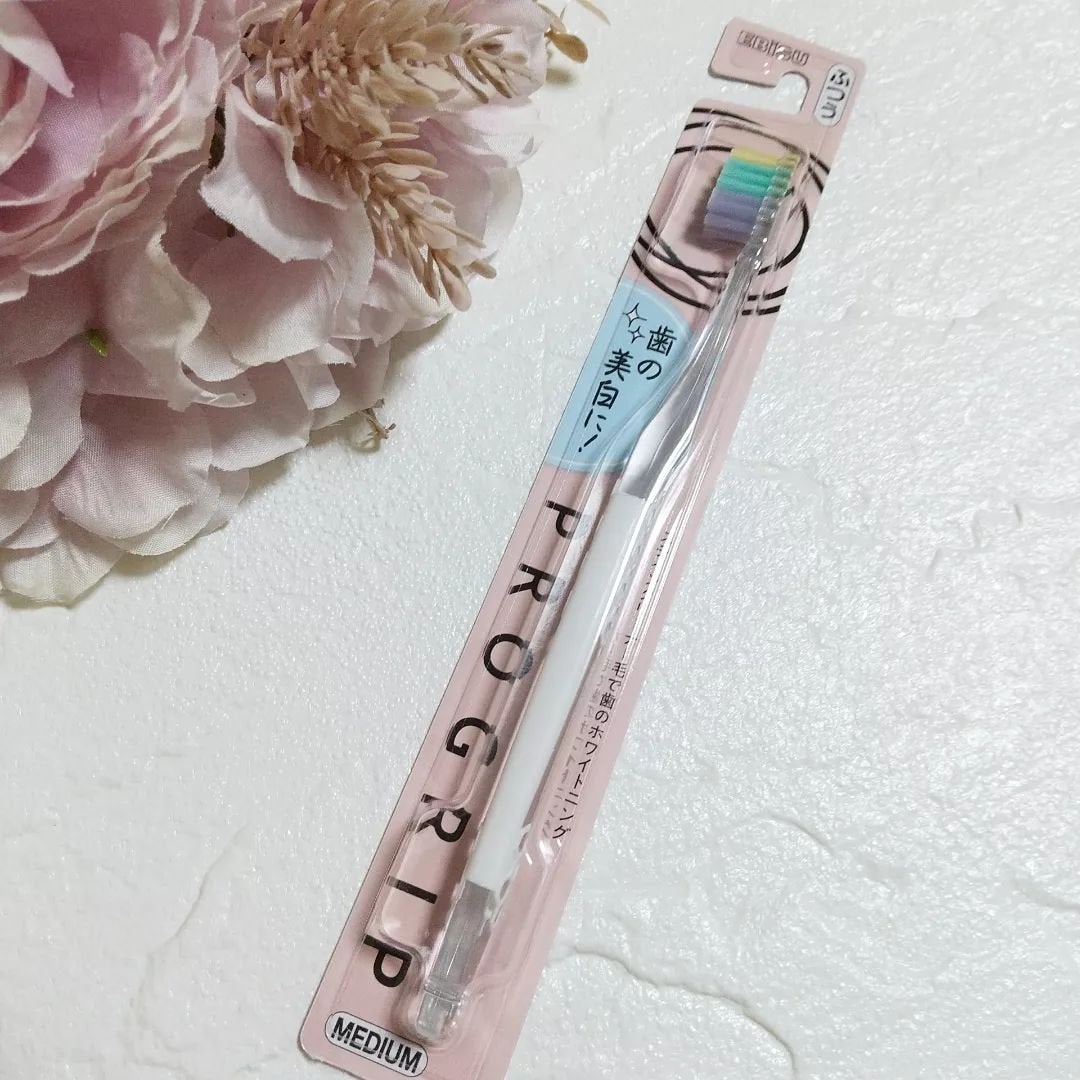 プログリップハブラシ typeⅠ/エビス/歯ブラシを使ったクチコミ(4枚目)