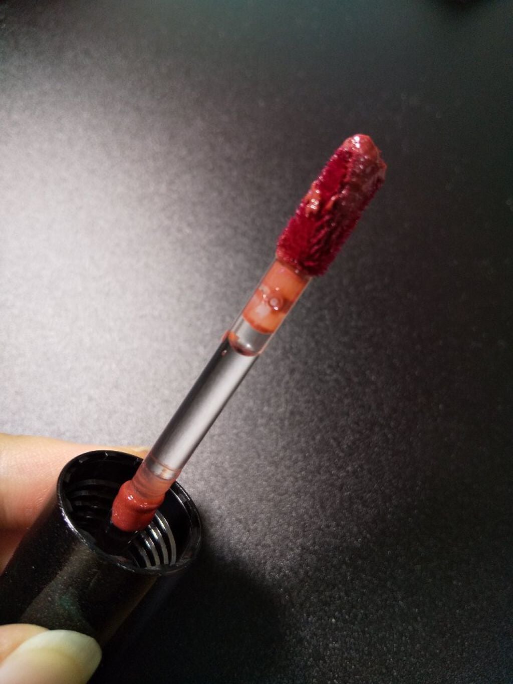 アピュー ジューシーパン スパークリングティント/A’pieu/口紅を使ったクチコミ(2枚目)