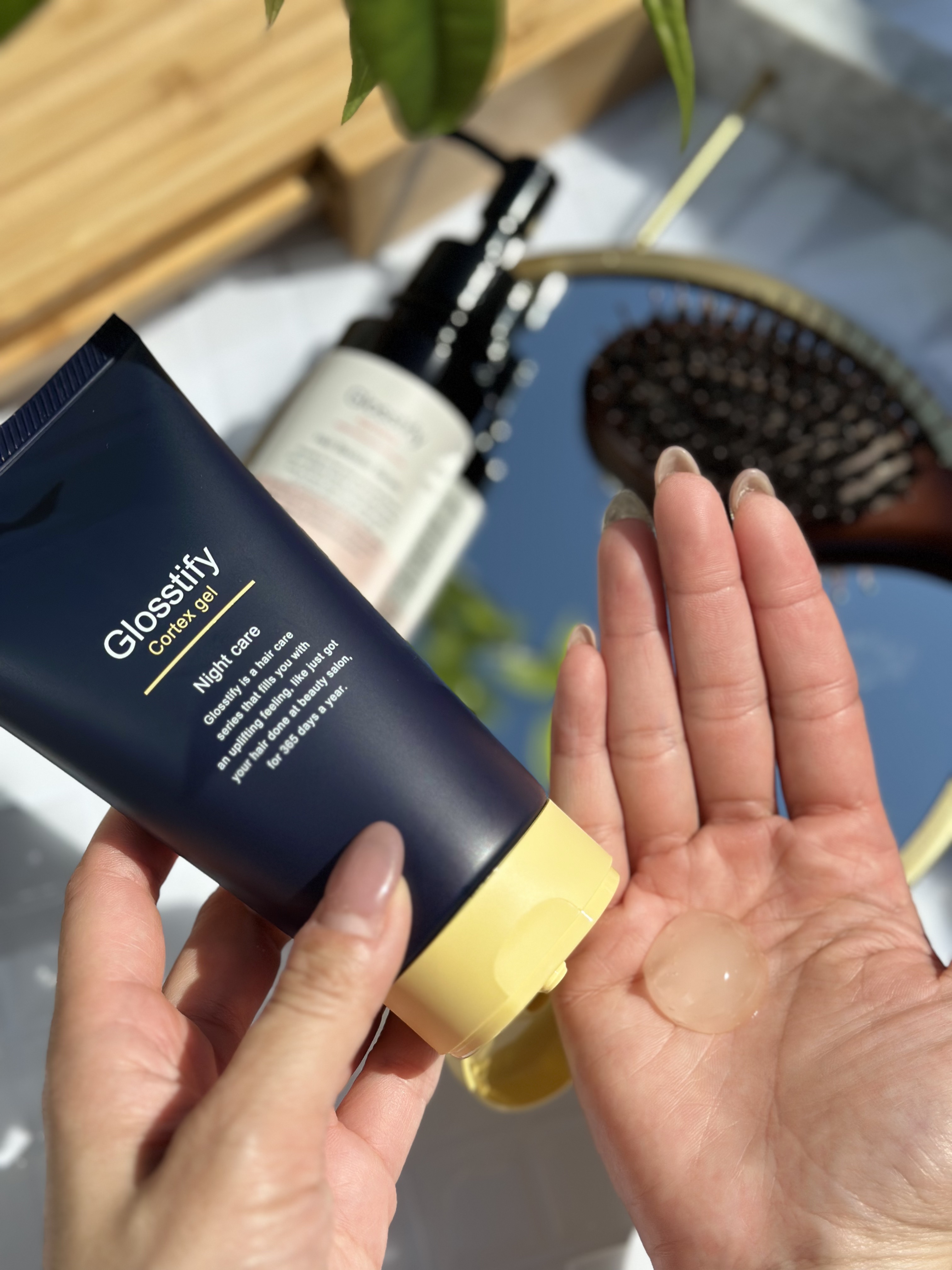 Sprinkle/Glosstify/洗い流すヘアトリートメントを使ったクチコミ（2枚目）