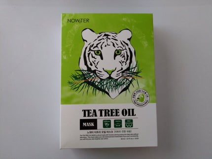 ティーツリーオイルパック/NOWATER/シートマスク・パックを使ったクチコミ(2枚目)