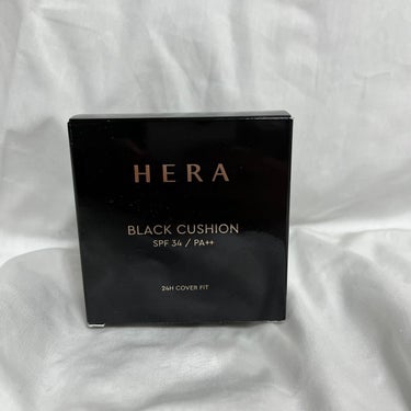 HERA ブラック クッションのクチコミ「【使った商品】
ヘラ/ブラッククッションファンデSPF34/PA++(参考価格/7,623円).....」（2枚目）