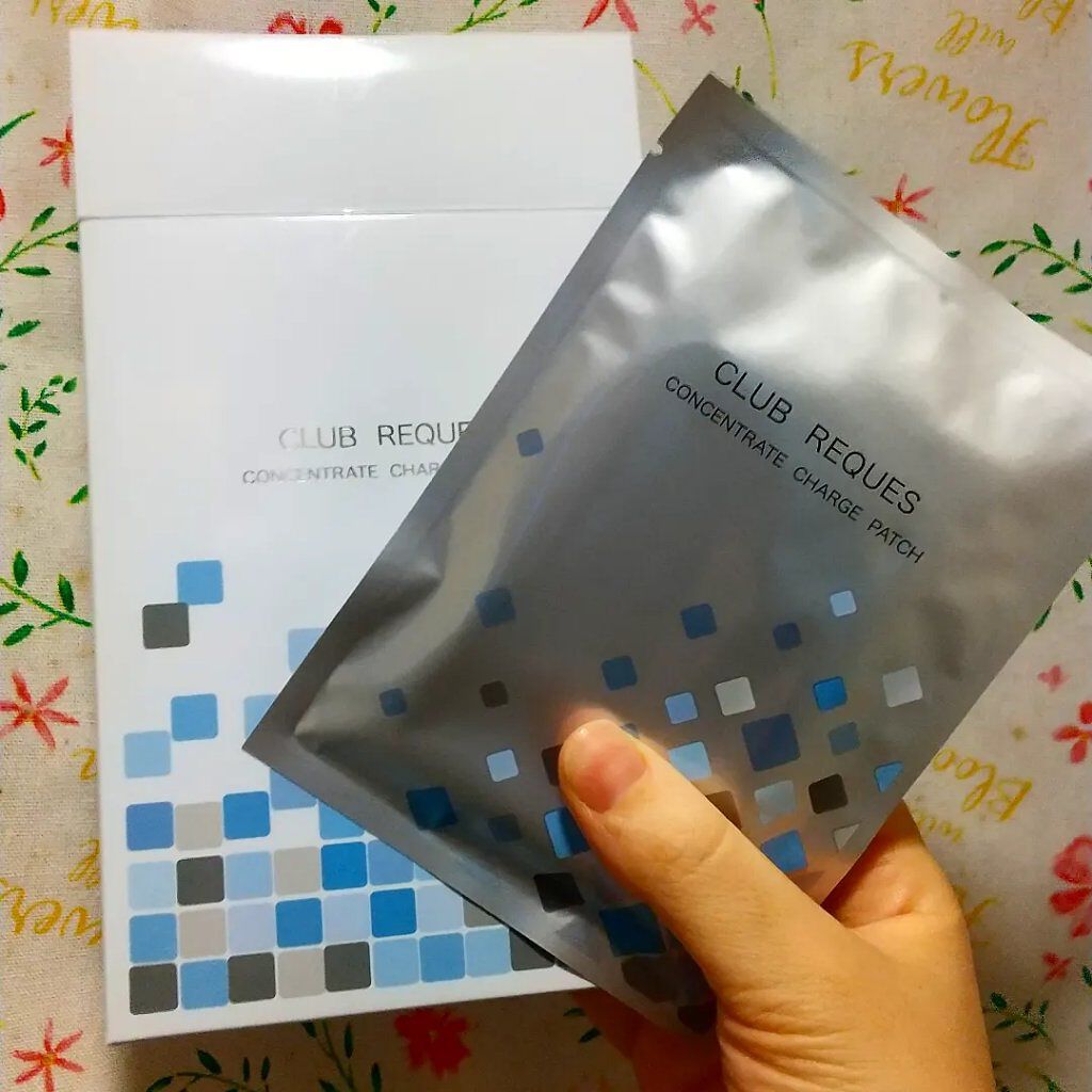 リクエス コンセントレート チャージ パッチ/クラブ/シートマスク・パックを使ったクチコミ（1枚目）
