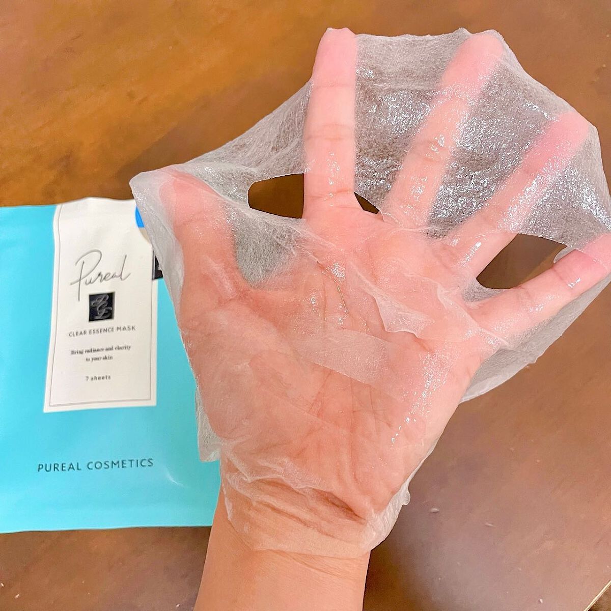 クリアエッセンスマスク/ピュレア/シートマスク・パックを使ったクチコミ（3枚目）