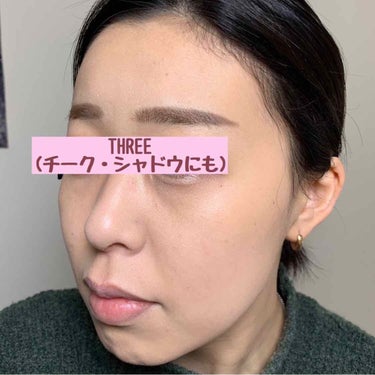 THREE シマリング グロー デュオ/THREE/クリームハイライトを使ったクチコミ（2枚目）