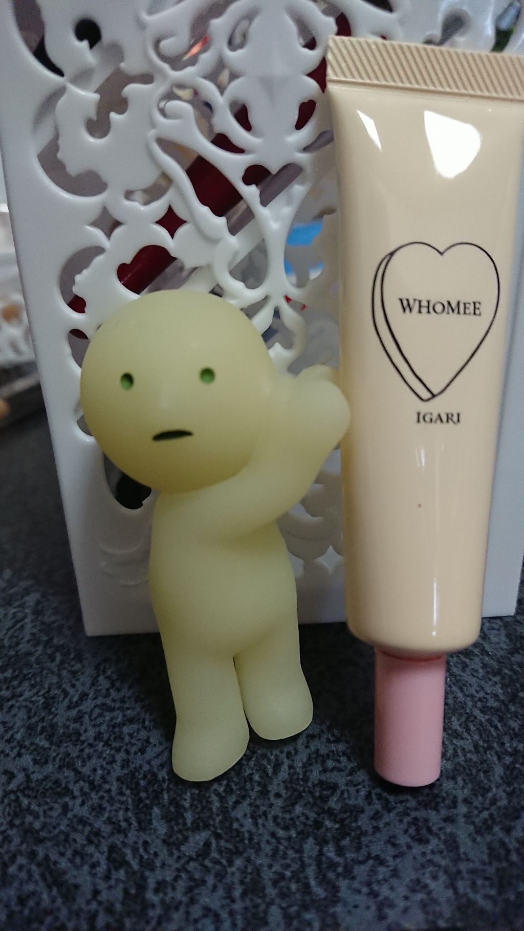 コントロールカラーベース イエローグロウ/WHOMEE/化粧下地を使ったクチコミ（1枚目）