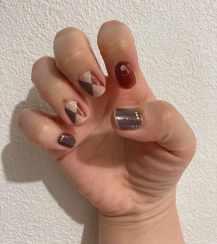 ジェルネイルシール/キャンドゥ/ネイルシールを使ったクチコミ(2枚目)