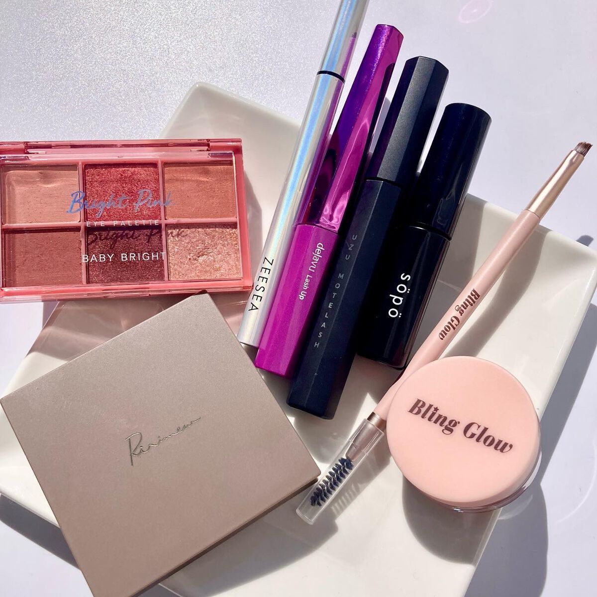 シャインアイシャドウパレット/BabyBright/アイシャドウパレットを使ったクチコミ（2枚目）