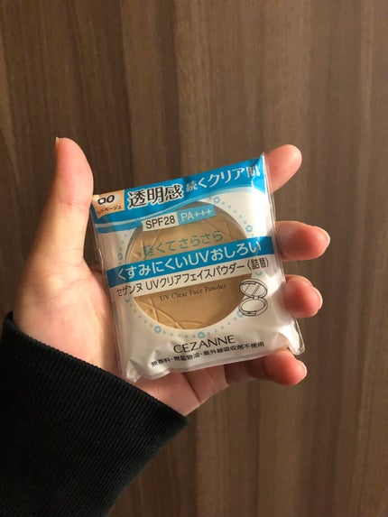 UVクリアフェイスパウダー 00 ライトベージュ/CEZANNE/プレストパウダーを使ったクチコミ(2枚目)
