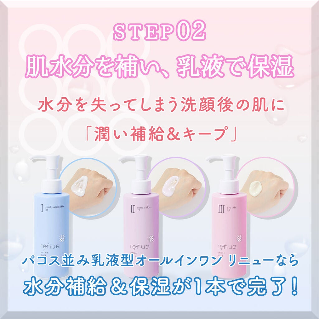 リニュー プライム ミルク Ⅰ/ナリスアップ/乳液を使ったクチコミ(3枚目)