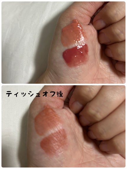 ウォーターグローリップティント/INGA/リップティントを使ったクチコミ(2枚目)