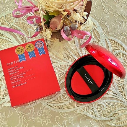 マスク フィット レッド クッション/TIRTIR(ティルティル)/クッションファンデーションを使ったクチコミ(2枚目)