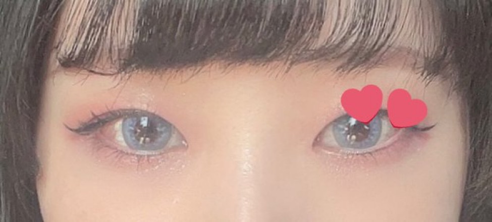 rain 1day ネモフィラ/rain/ワンデー（１DAY）カラコンを使ったクチコミ（1枚目）