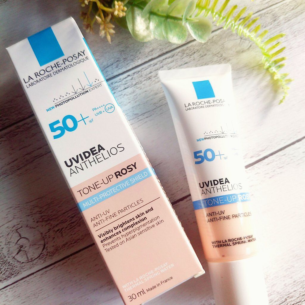 UVイデア XL プロテクショントーンアップ ローズ/ラ ロッシュ ポゼ/日焼け止めクリームを使ったクチコミ（1枚目）