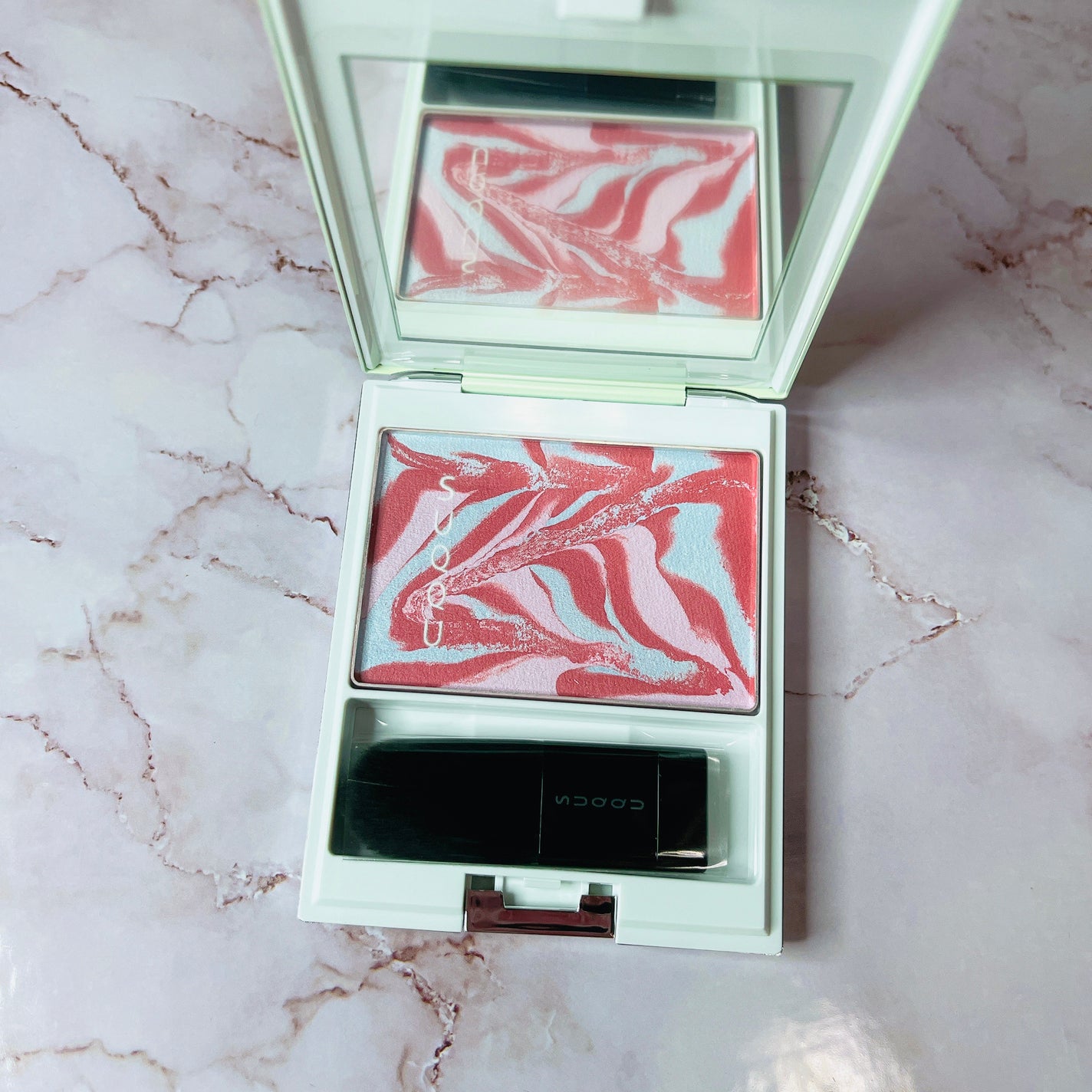 ピュア カラー ブラッシュ/SUQQU/パウダーチークを使ったクチコミ(2枚目)