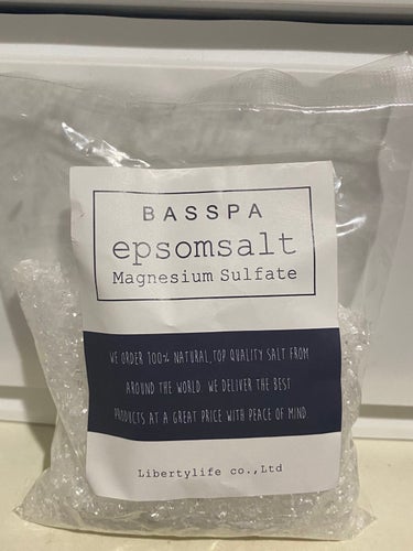 BASSPA BASSPA エプソムソルト 無香料のクチコミ「
BASSPA エプソムソルト

Qoo10で6袋1000円でした(*´ ³ `)ﾉ

久しぶ.....」（1枚目）