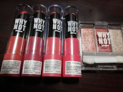 WHY NOT SPINNS マットリップスティック/DAISO/口紅を使ったクチコミ(1枚目)