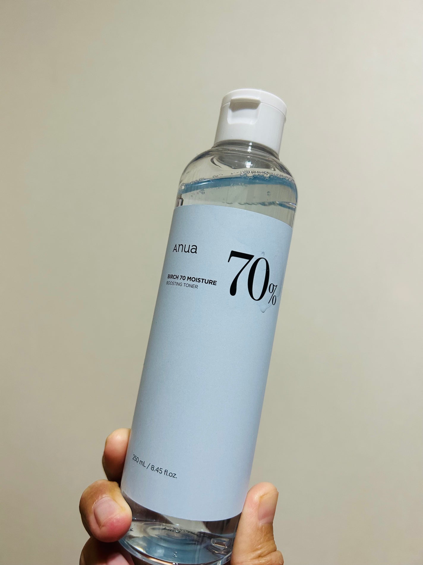 シラカバ 70% 水分ブースティングトナー/Anua/化粧水を使ったクチコミ(3枚目)