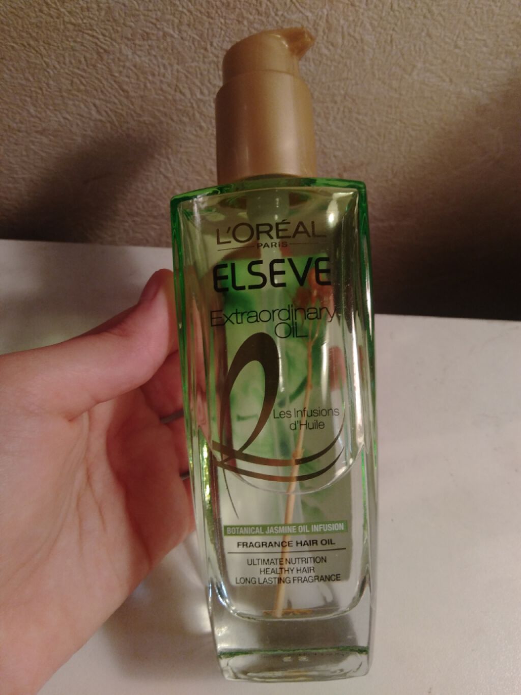 エクストラオーディナリー オイル ジャスミンインフュージョン/ロレアル パリ/ヘアオイルを使ったクチコミ(2枚目)