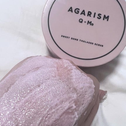 Q+Me スウィート ボム タラソ スクラブ/AGARISM/バストケア・ヒップケアを使ったクチコミ(5枚目)