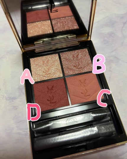クチュール ミニ クラッチ/YVES SAINT LAURENT BEAUTE/アイシャドウパレットを使ったクチコミ(5枚目)