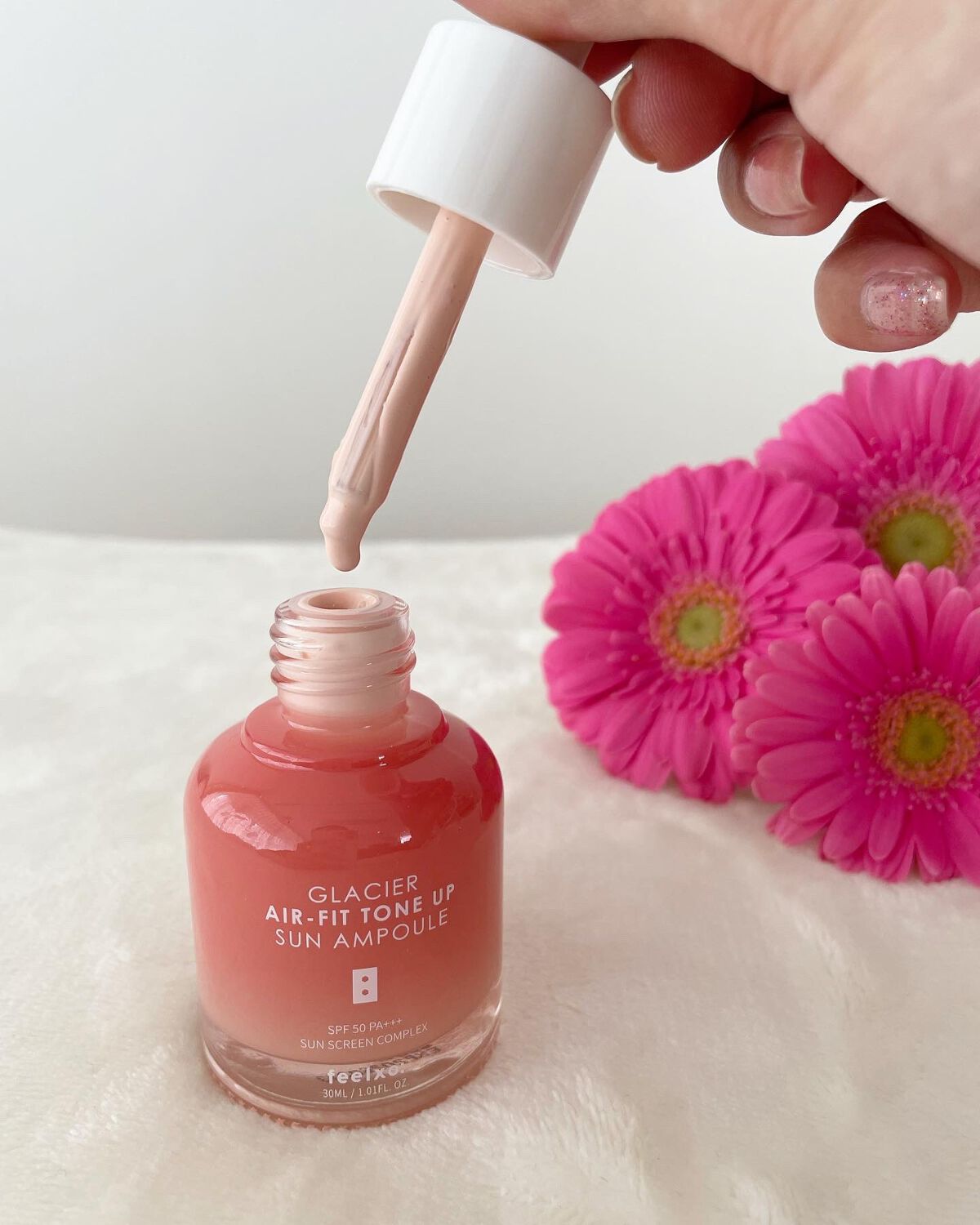 ピルソ グラシアエアフィットトーンアップサンアンプル SPF50 PA+++/feelxo/化粧下地を使ったクチコミ(2枚目)
