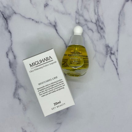 Ultra Whitening Perfect Ampoule/MIGUHARA/美容液を使ったクチコミ(2枚目)