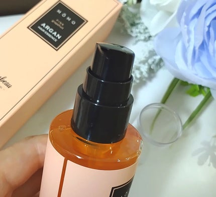 モモアルガンヘアエッセンス/ガランビュー/ヘアオイルを使ったクチコミ(5枚目)