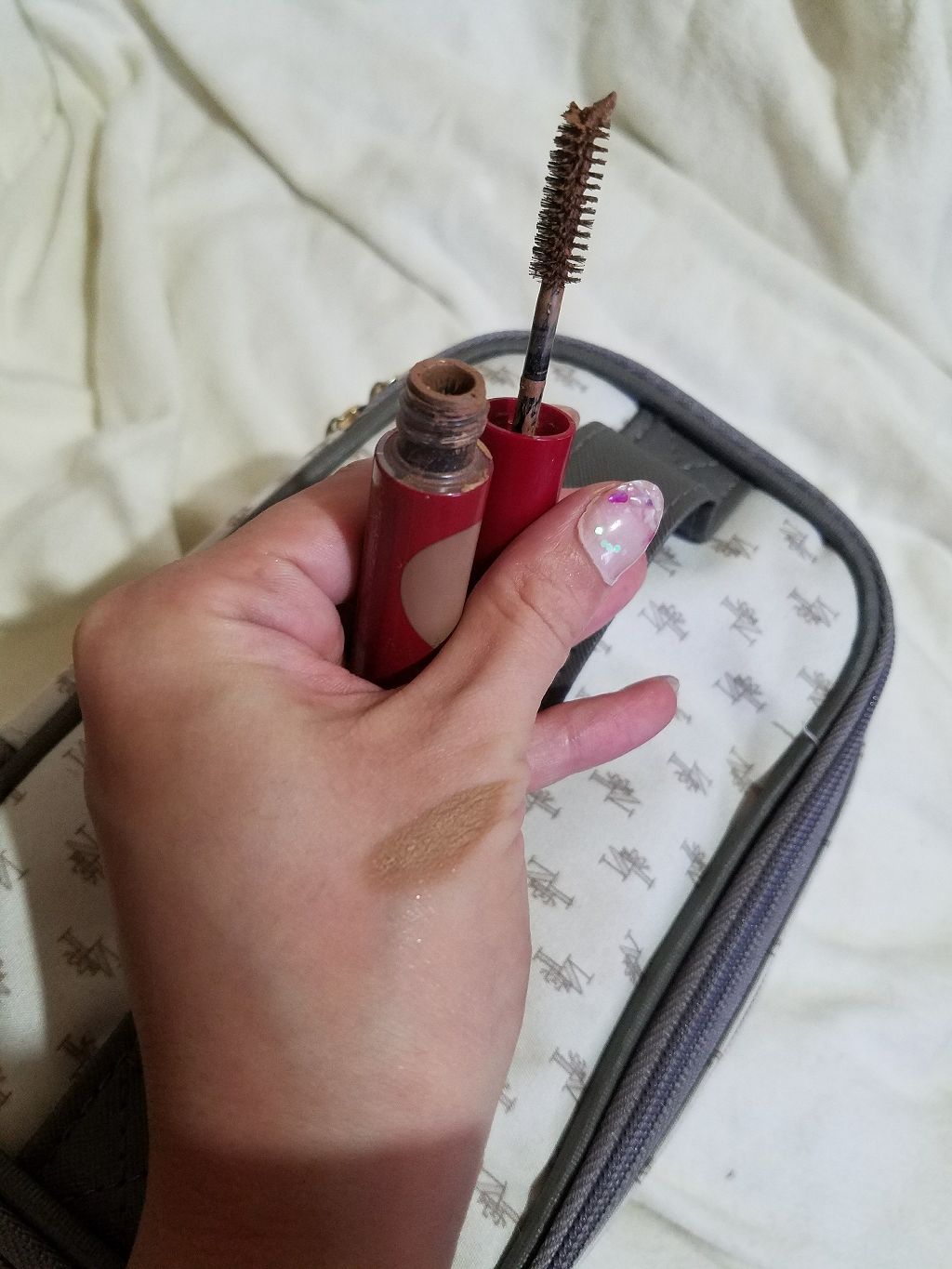 ニュアンスアイブローマスカラ/インテグレート/眉マスカラを使ったクチコミ(2枚目)