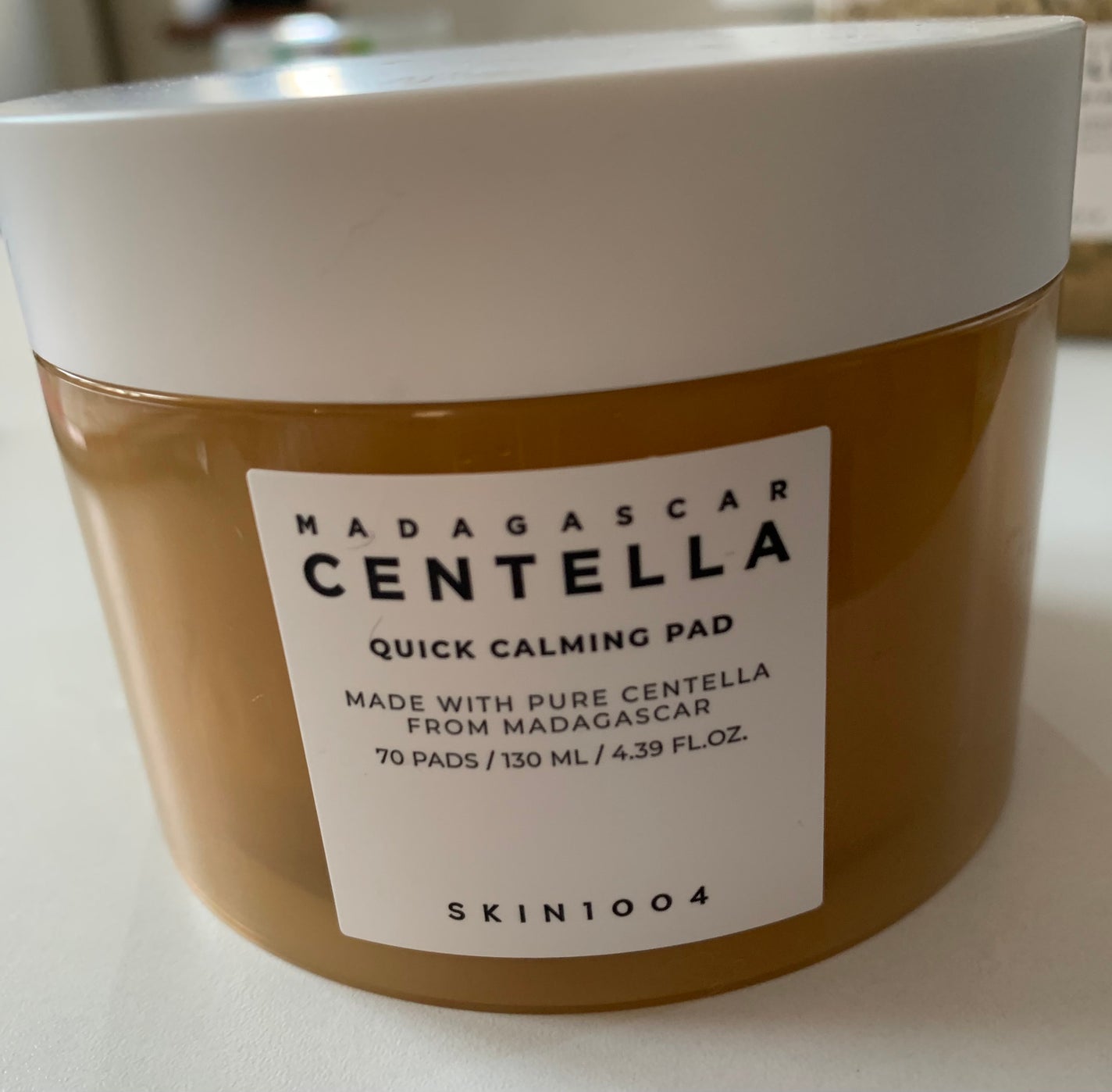 センテラ クイックカーミングパッド/SKIN1004/トナーパッドを使ったクチコミ(1枚目)