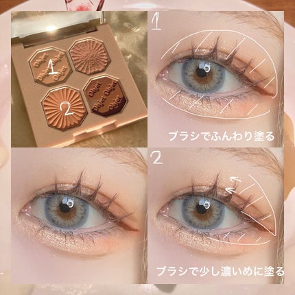 プレイカラーアイズ ミニオブジェ/ETUDE/アイシャドウパレットを使ったクチコミ(2枚目)